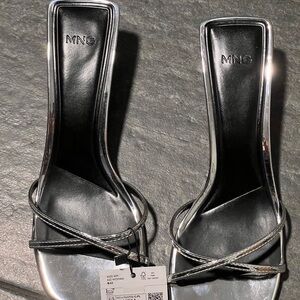 Metallic Heels NEVER WORN